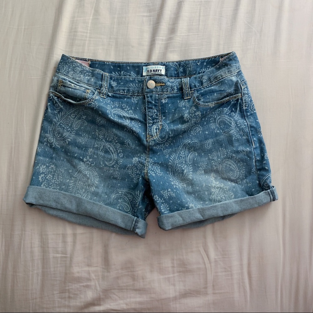 Paisley Jean Shorts
